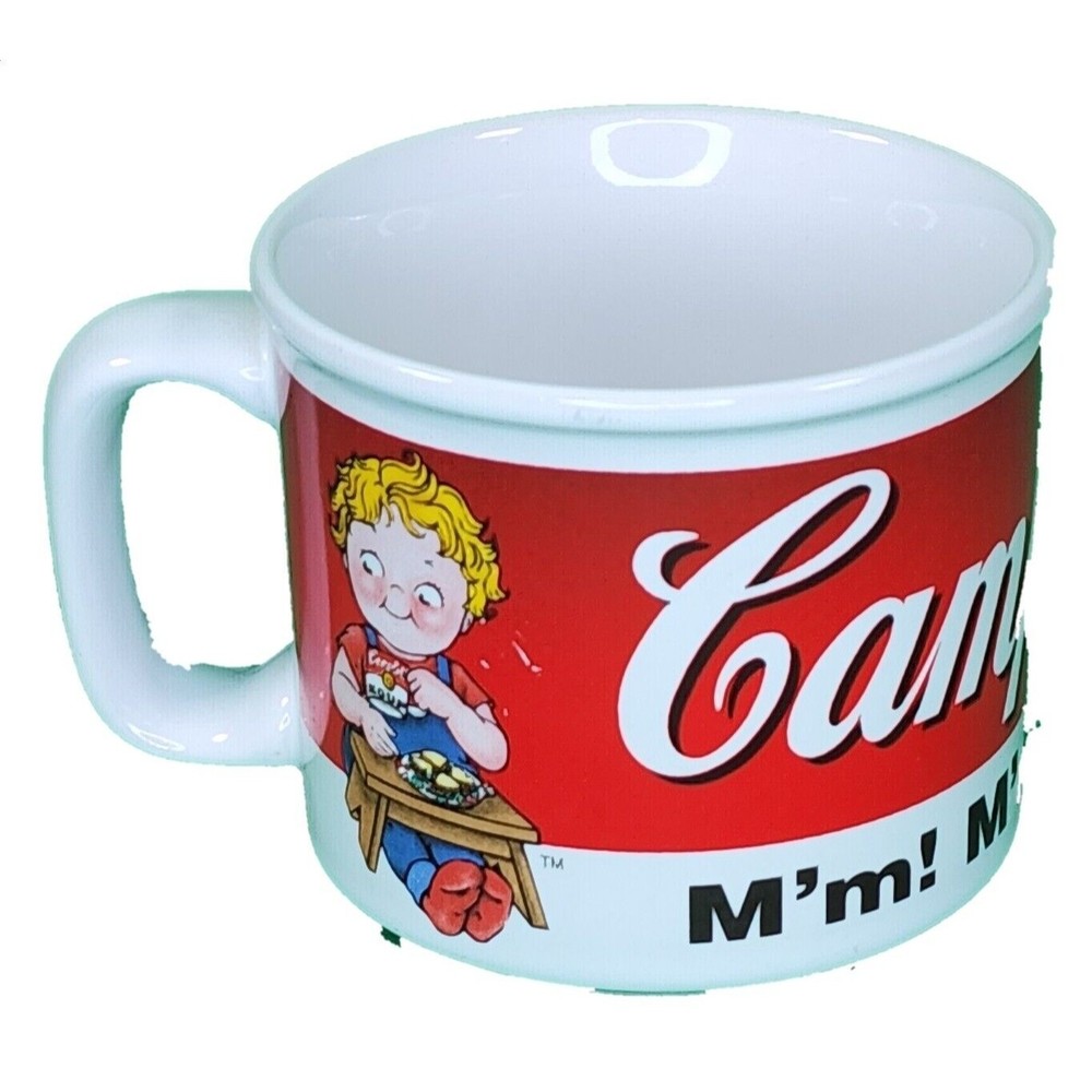 Vintage Houston Harvest Time for Campbell's Soup Advertising Mug Cup 1998